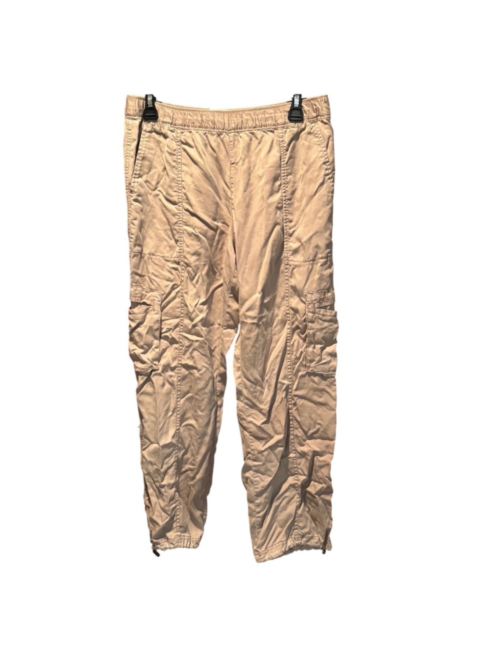 C&C California Lyocell Pull On Cargo Pants in Tan Medium